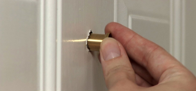 peephole door repair in Westmont